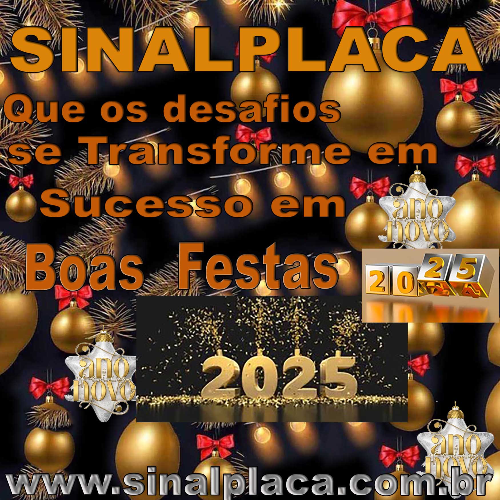 BOAS FESTAS E UM PR�SPERO ANO NOVO